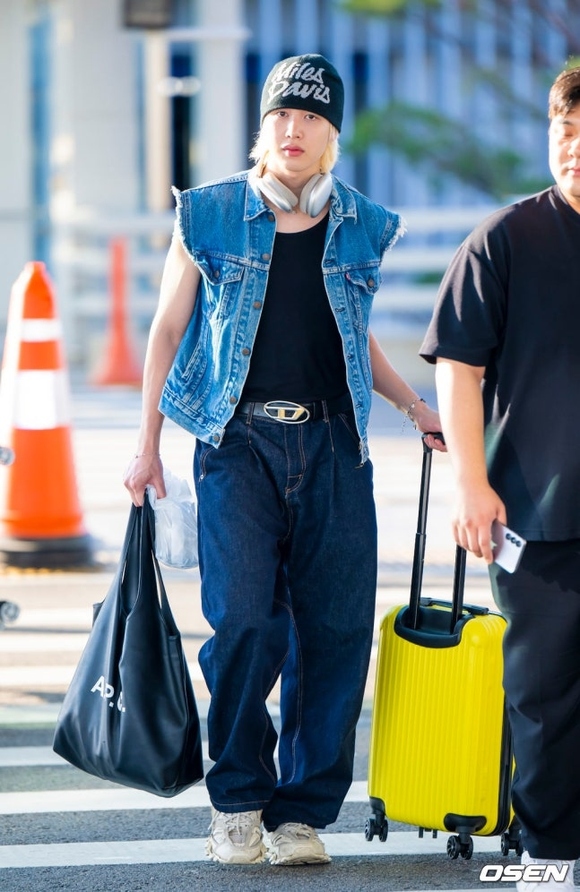 PHOTO】xikers ハンター、海外スケジュールのため出国…溢れ出るオーラ