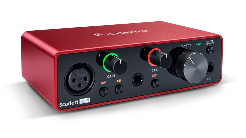 Focusrite Scarlett Solo 3rd Gen review | GuitarPlayer