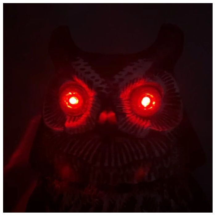 福農産業 ソーラー音波式首振りフクロウ トリアウェイの通販｜その他防