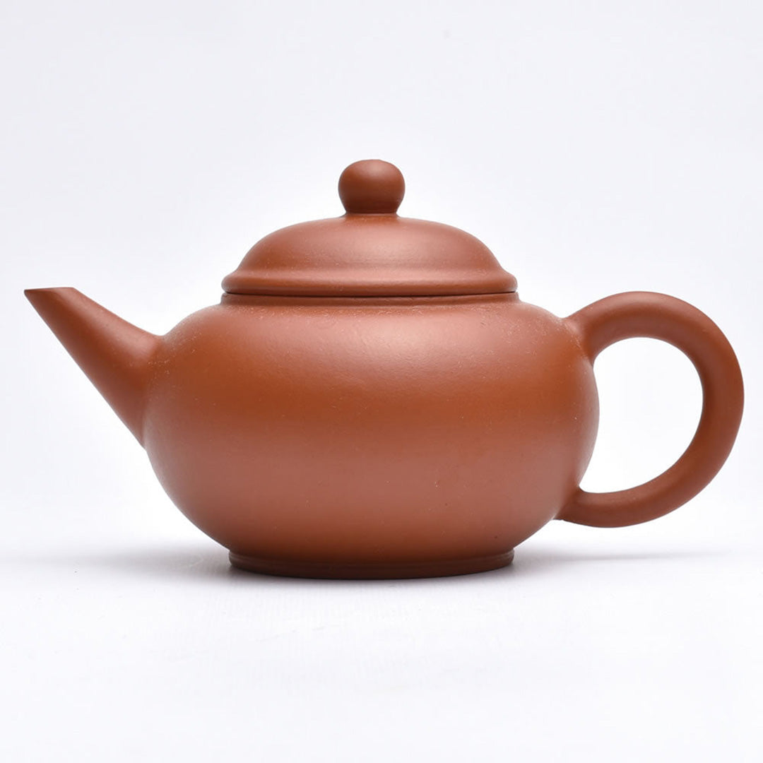 宜興紫砂壺 水平壺（赤茶）急須｜中国茶器の専門店・天香茶行
