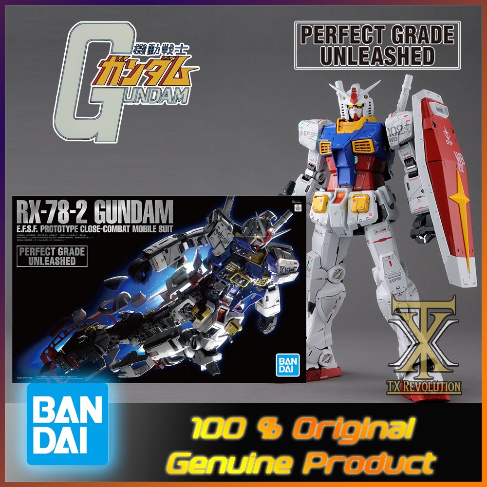 PG UNLEASHED 1/60 RX-78-2 GUNDAM PERFECT GRADE PGU 782 – TX
