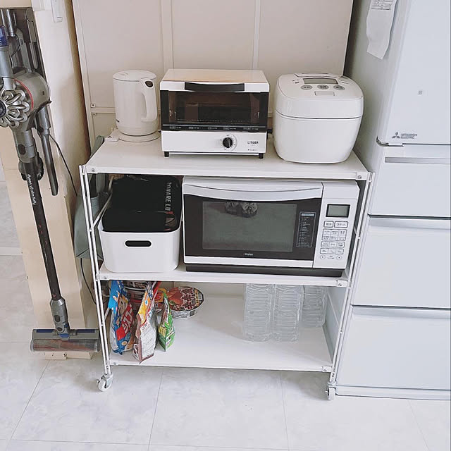 無印良品 スチールユニットシェルフ・スチール棚セット・ワイド・小