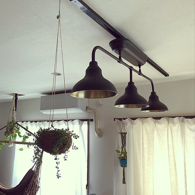 イケア AGUNNARYD アグナリッド ペンダントランプ ランプ3個付き