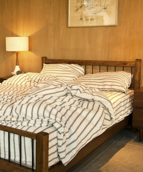ACME FURNITURE（アクメファニチャー）の「DUVET COVER S.D STRIPE