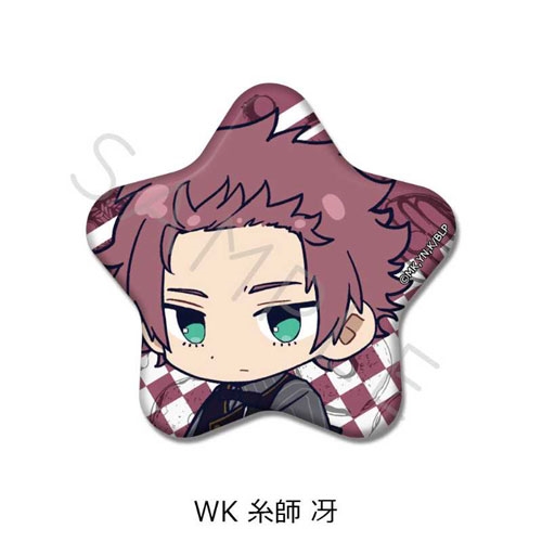 TVアニメ『ブルーロック』 星型缶バッジ WK (糸師 冴)