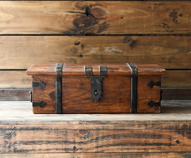 台湾 ヴィンテージ 70年代 アンティーク道具箱/アンティーク古いもの