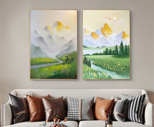 送料無料 20%OFF】圓山手描き油絵/抽象画/オリジナルグッズ/装飾画