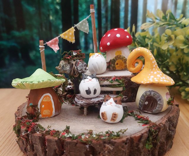 台湾 ねこのきのこハウス グループF catscomtw - Pinkoi