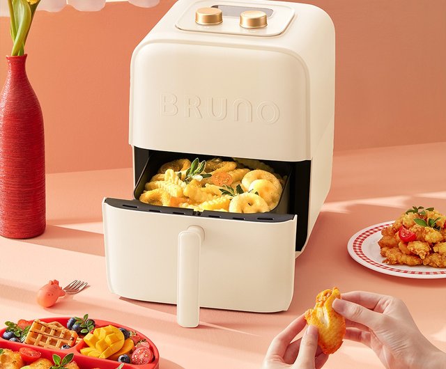 台湾 Cooking God Teammate Japan BRUNO 美しいスマートエアフライヤー