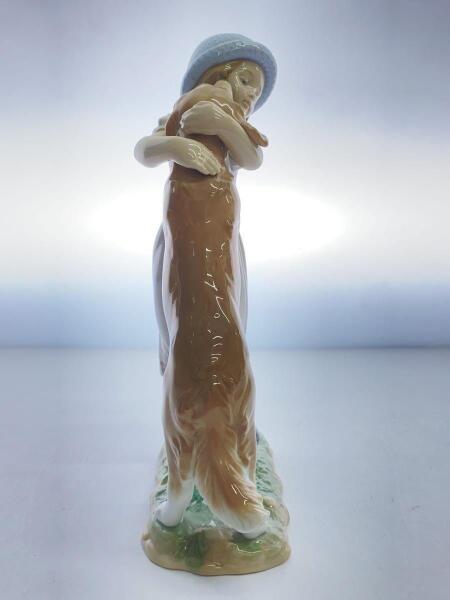 Lladro(リヤドロ) / 待ってたよ/犬と少女/インテリア雑貨 | 中古品の