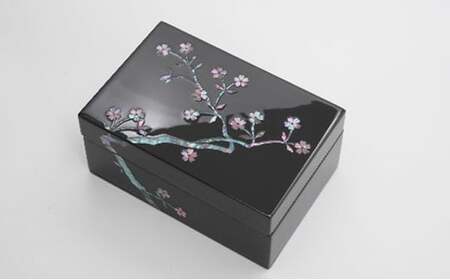高岡漆器】小箱 桜貝入り 大 民芸品 工芸品 FAD-0724 | 富山県高岡市