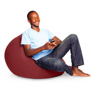 M536-1-1 ビーズクッション Yogibo Mini(ヨギボー ミニ) ワインレッド