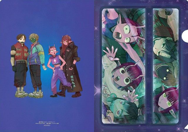 カート＆マックス アカネ＆カナタの描き下ろしアクスタ！「銀河特急