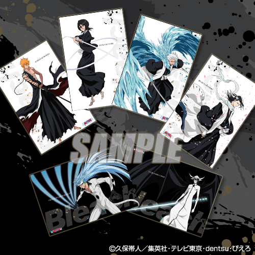 BLEACH」一護、ウルキオラ、冬獅郎、白哉らのグッズ盛りだくさん