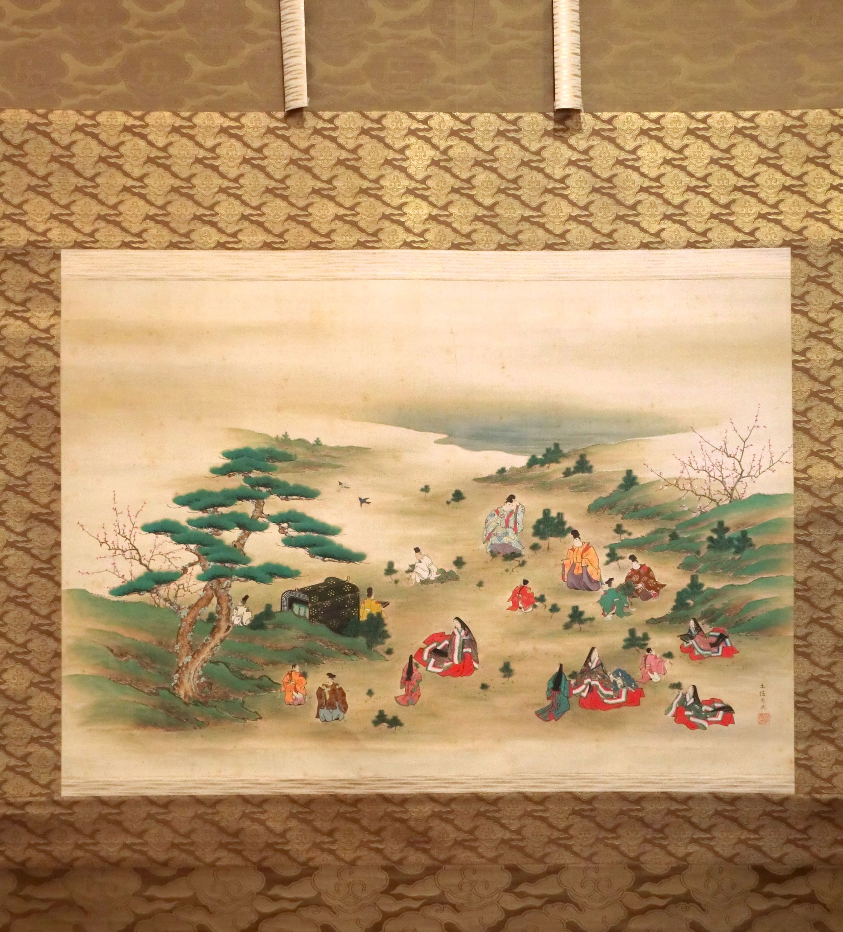 作品詳細: 土佐光武子の日の遊び図