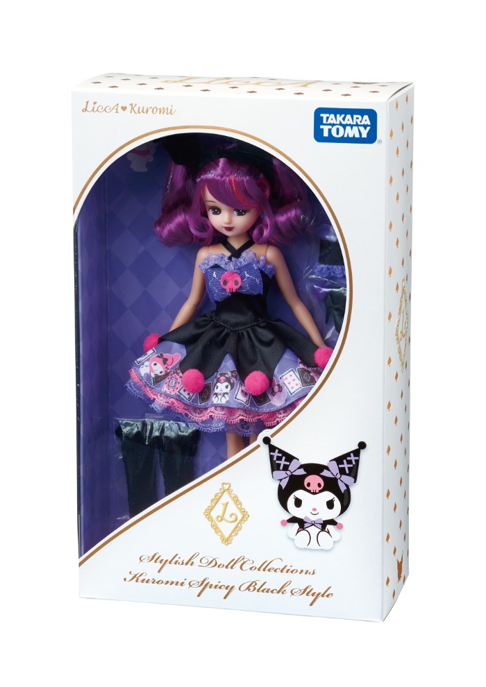 マイメロディ」「クロミ」がモチーフ！甘辛スタイルのリカちゃんが2体