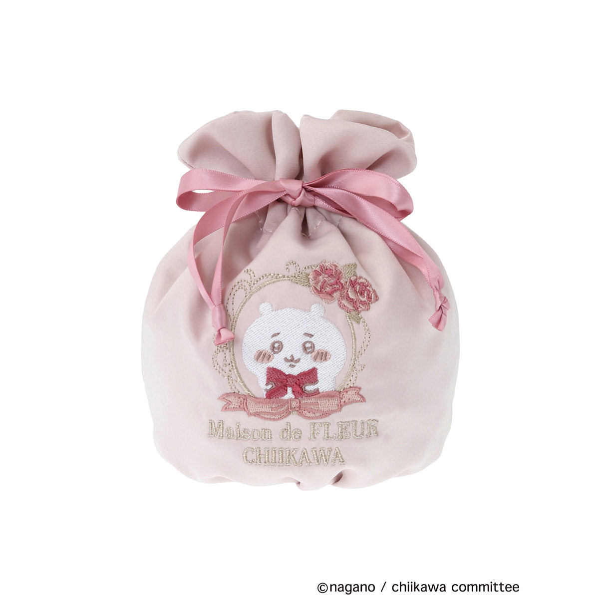 予約】ちいかわ Maison de FLEUR 刺繍巾着（ちいかわ）【2025年3月中旬