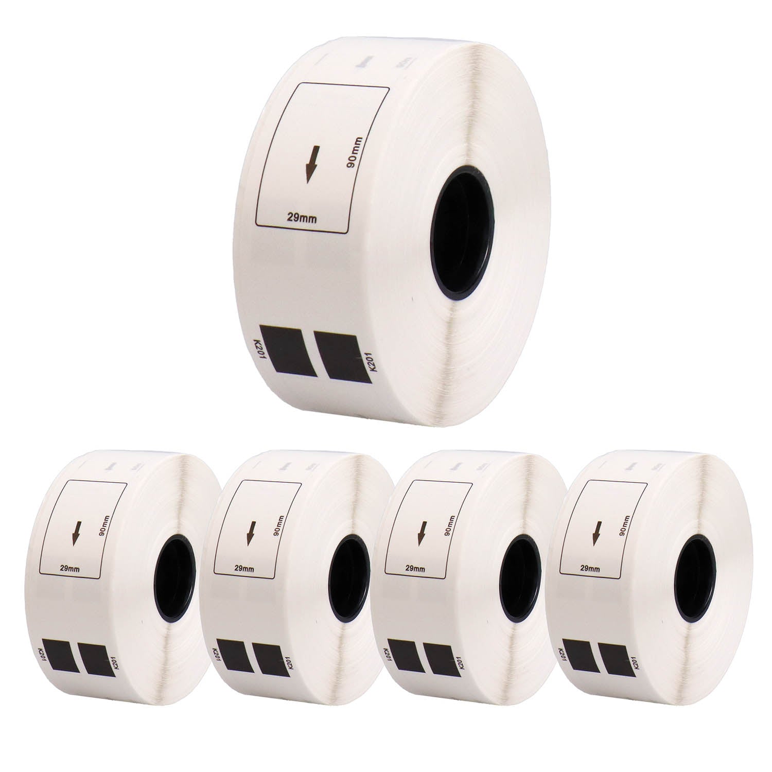 ブラザー用 DK-1201 DKテープ 宛名ラベル – インクのチップス本店