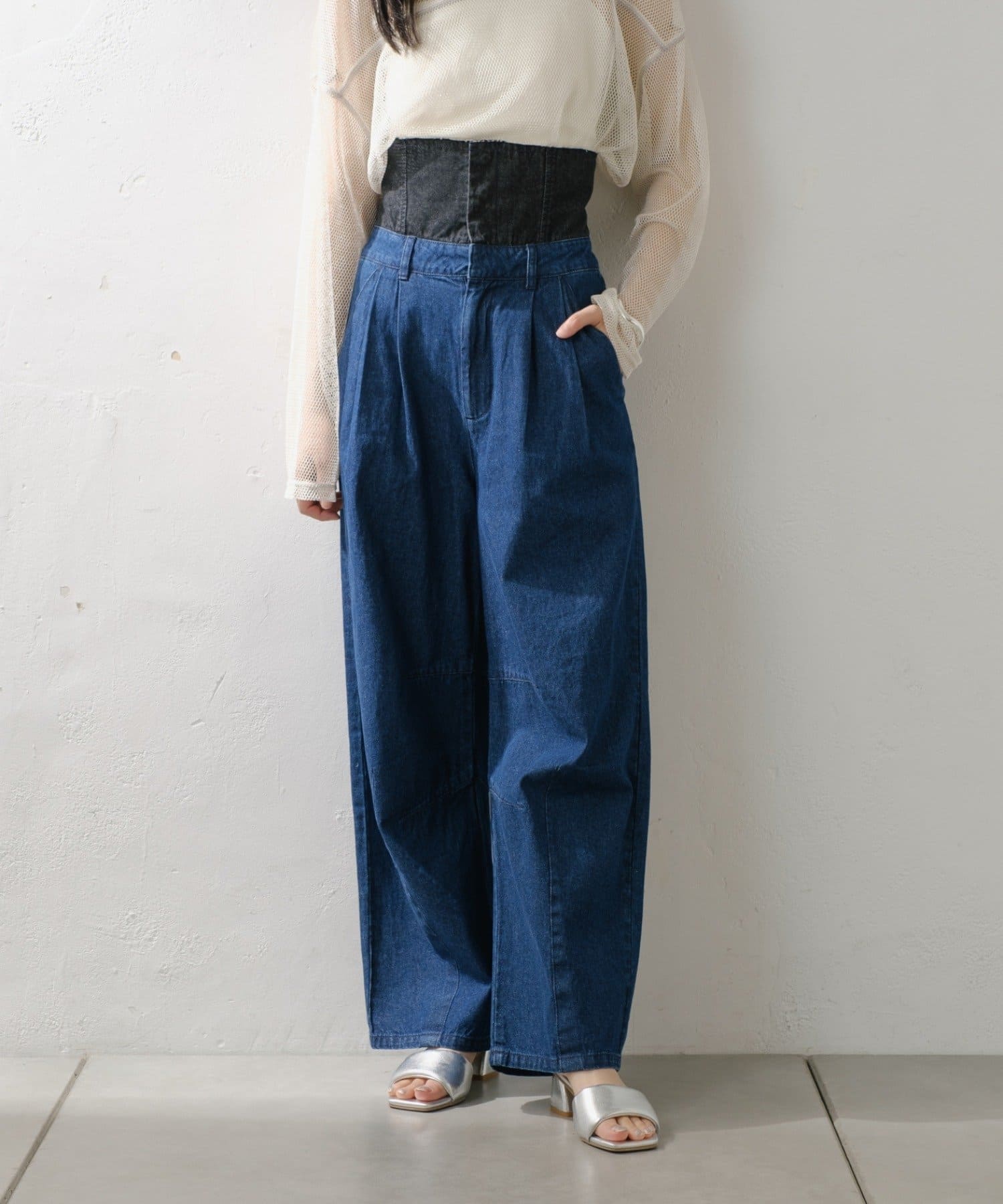 Kastane】スーパーハイウエストカーブデニム | OUTLET(アウトレット