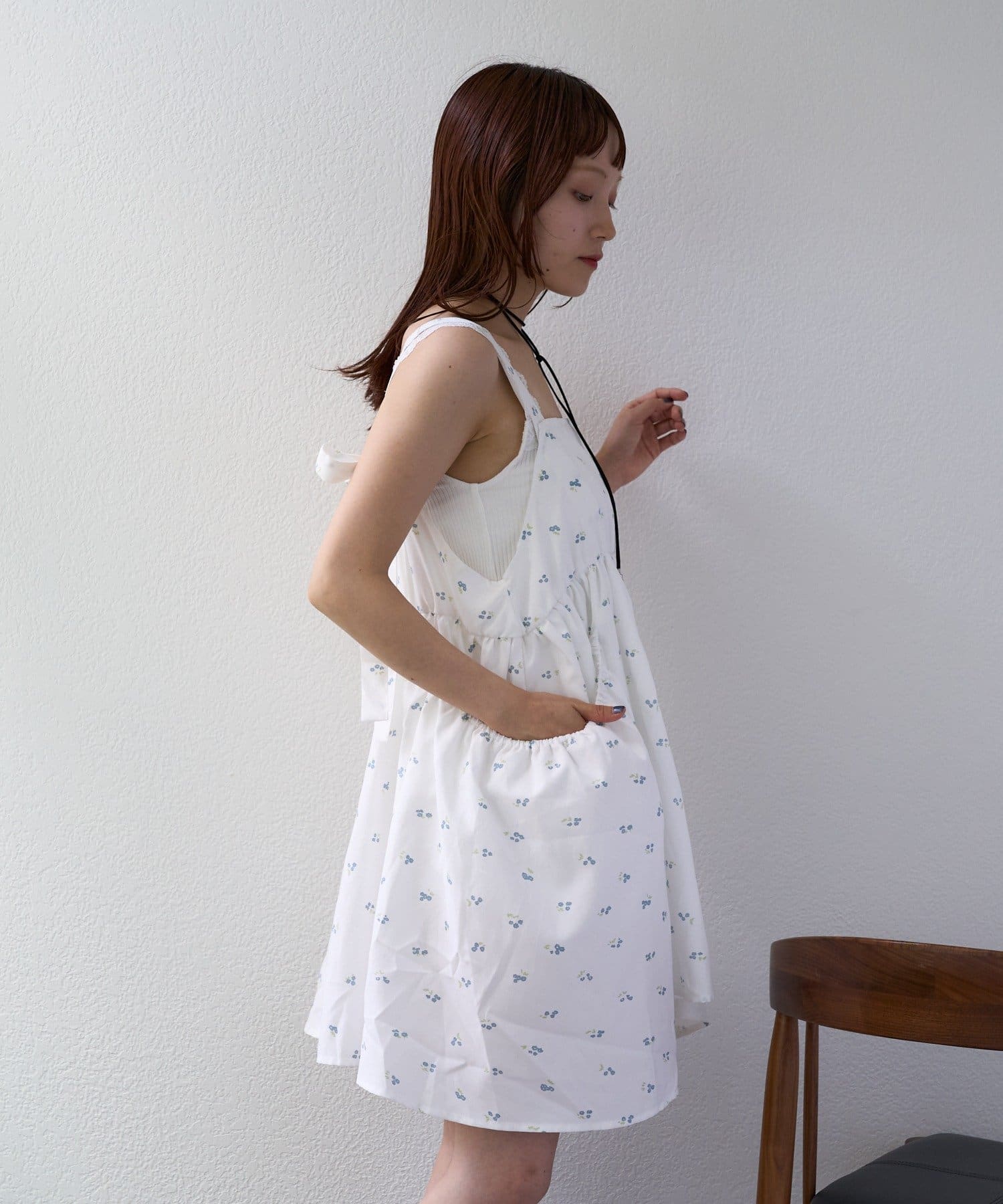 25AW】リボン2WAYピーチワンピ | w closet(ダブルクローゼット