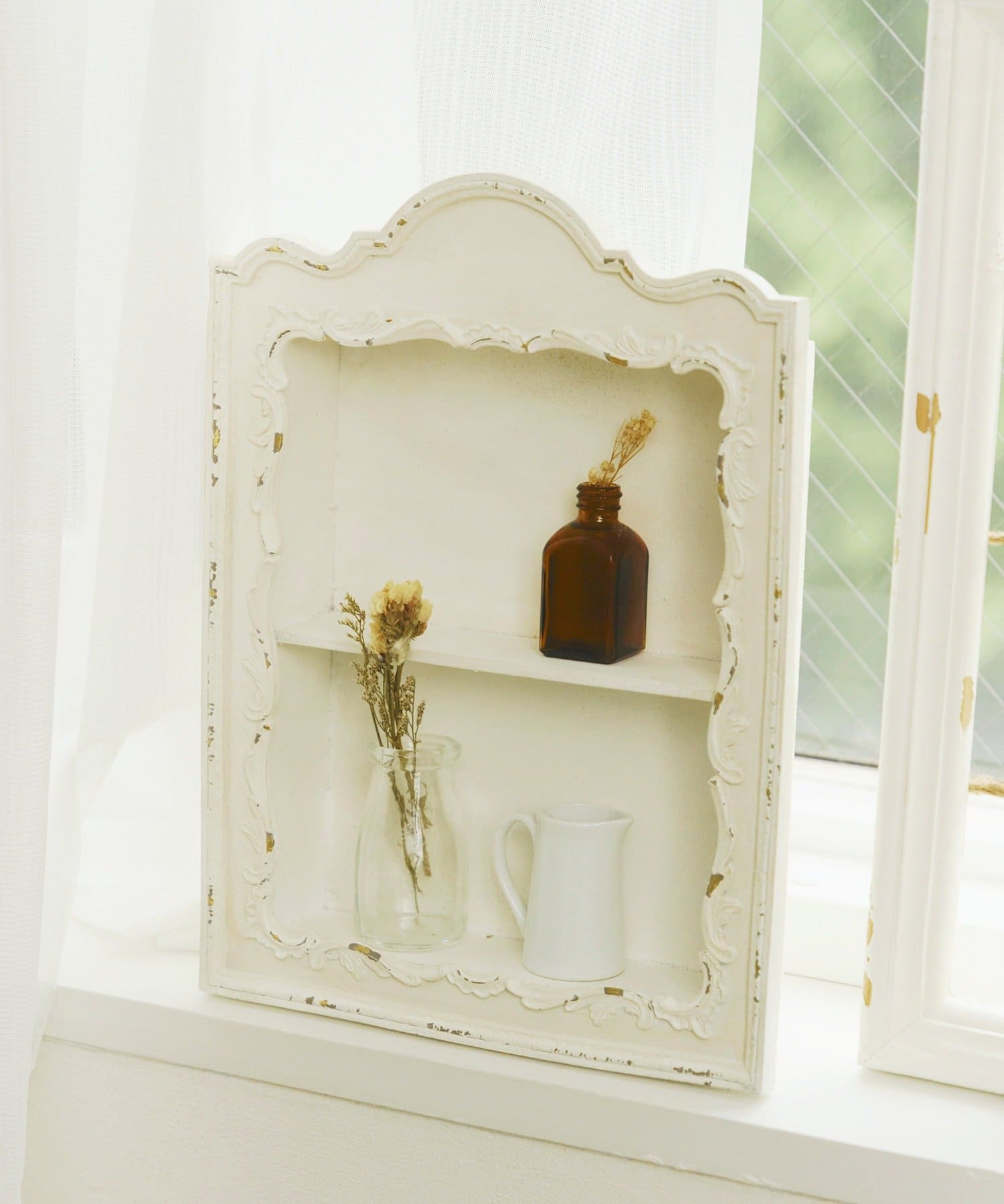 WEB限定再入荷》ディスプレイボックス／white antique | salut!(サリュ