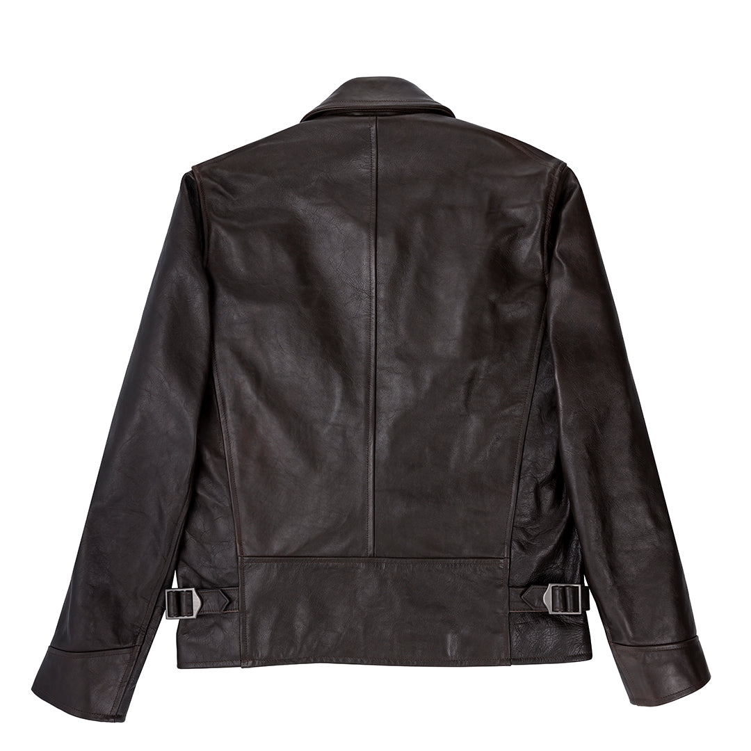 Open Road Leather Motorcycle Jacket | Classic Moto Jacket