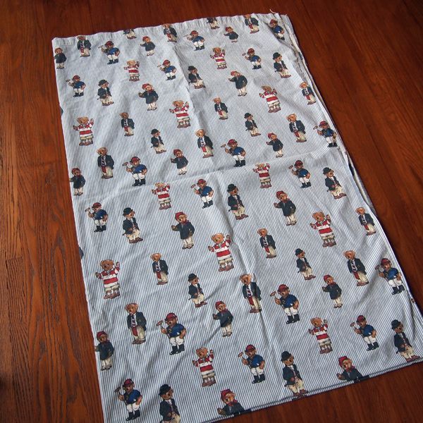 ヴィンテージフラットシーツ（ツインサイズ） 【ラルフローレン