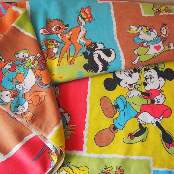 アラジン ジャスミン シーツ リメイク生地 ヴィンテージ アラジン