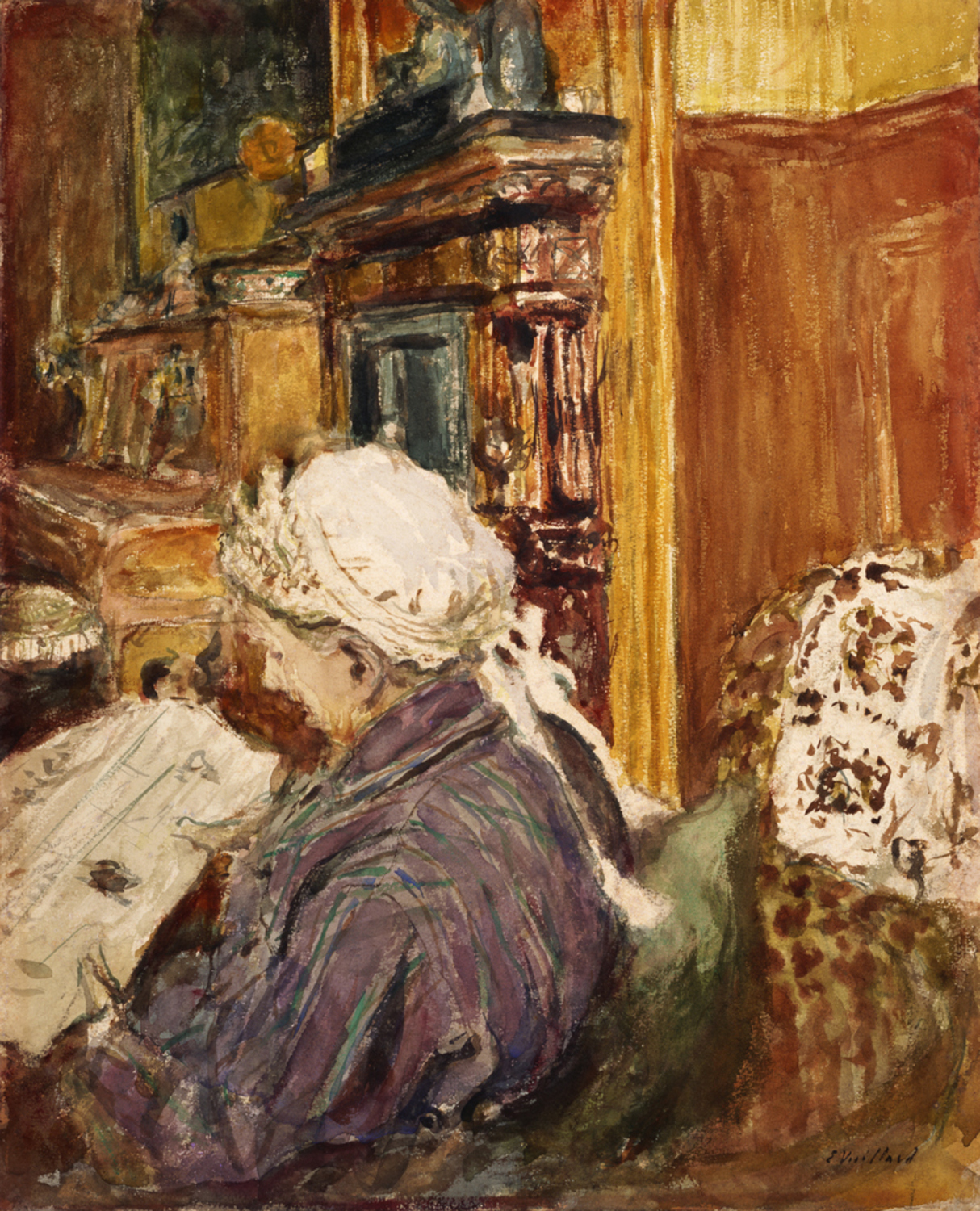 ヴュイヤール夫人|エドゥアール・ヴュイヤール |所蔵作品検索｜国立