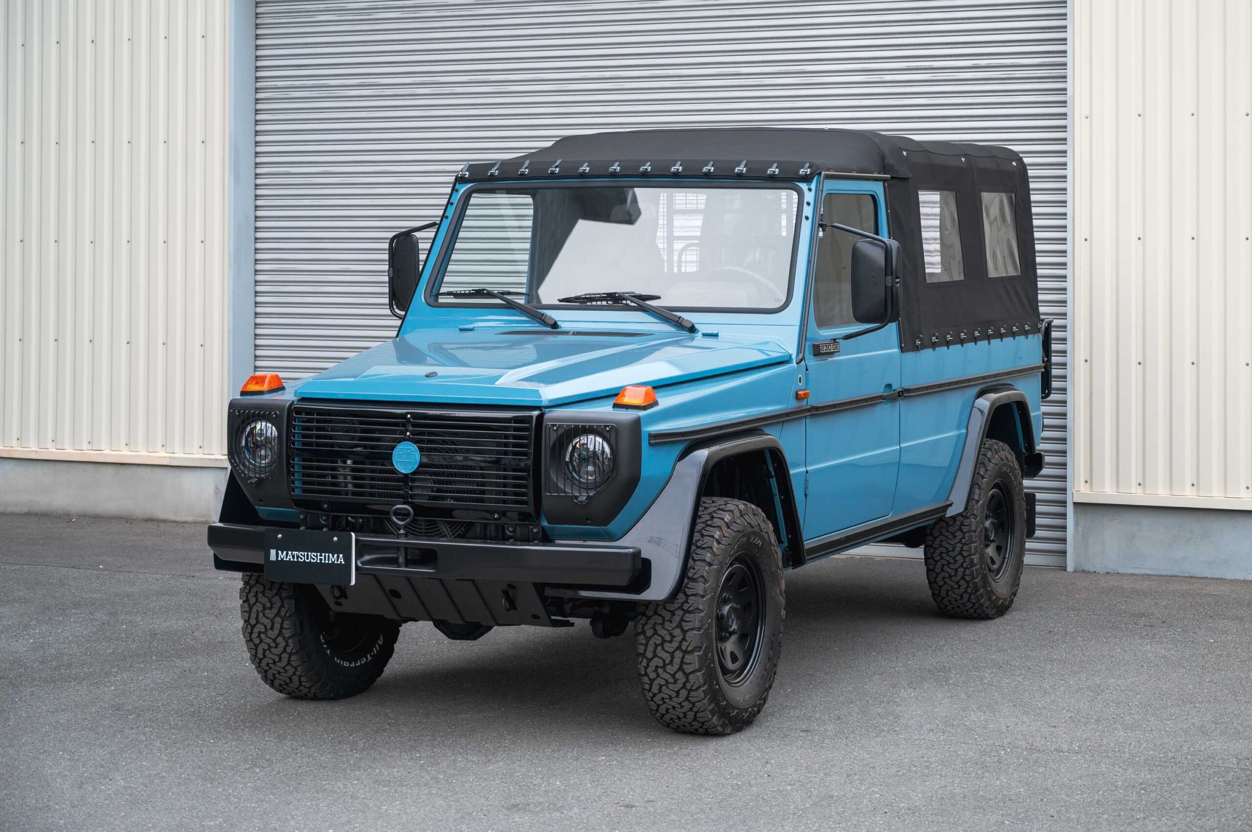 PUCH 230 GE ブルー - MATSUSHIMA CLASSIC CAR