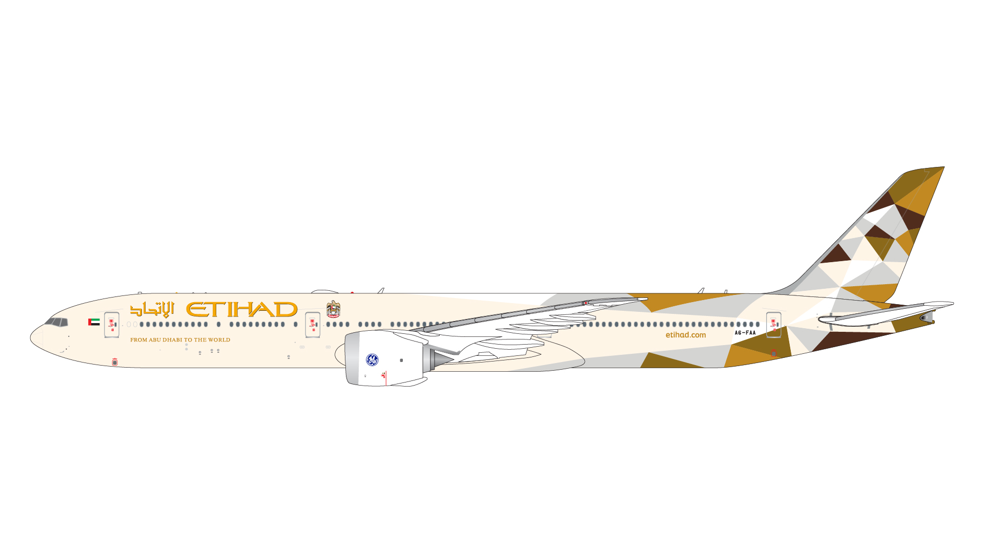 GJETD2277 GEMINI JETS Etihad Airways / エティハド航空 B777-9X A6