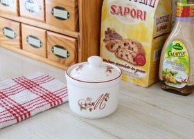 マニー レールデュロココ 陶器 － フレンチカントリーのバラ柄、レース