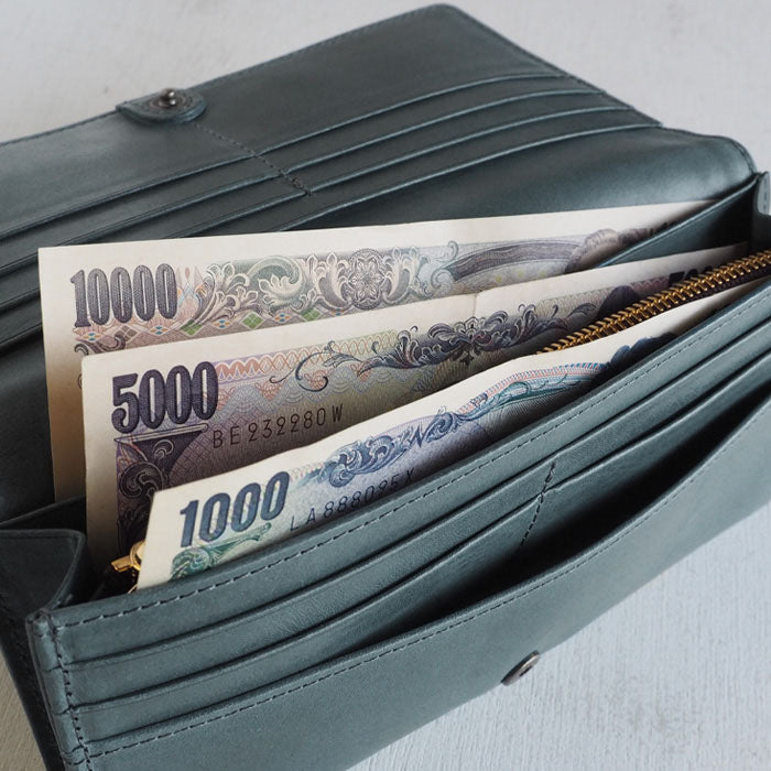 glart (グラート) ステンドグラスのアンティークドア ロングウォレット