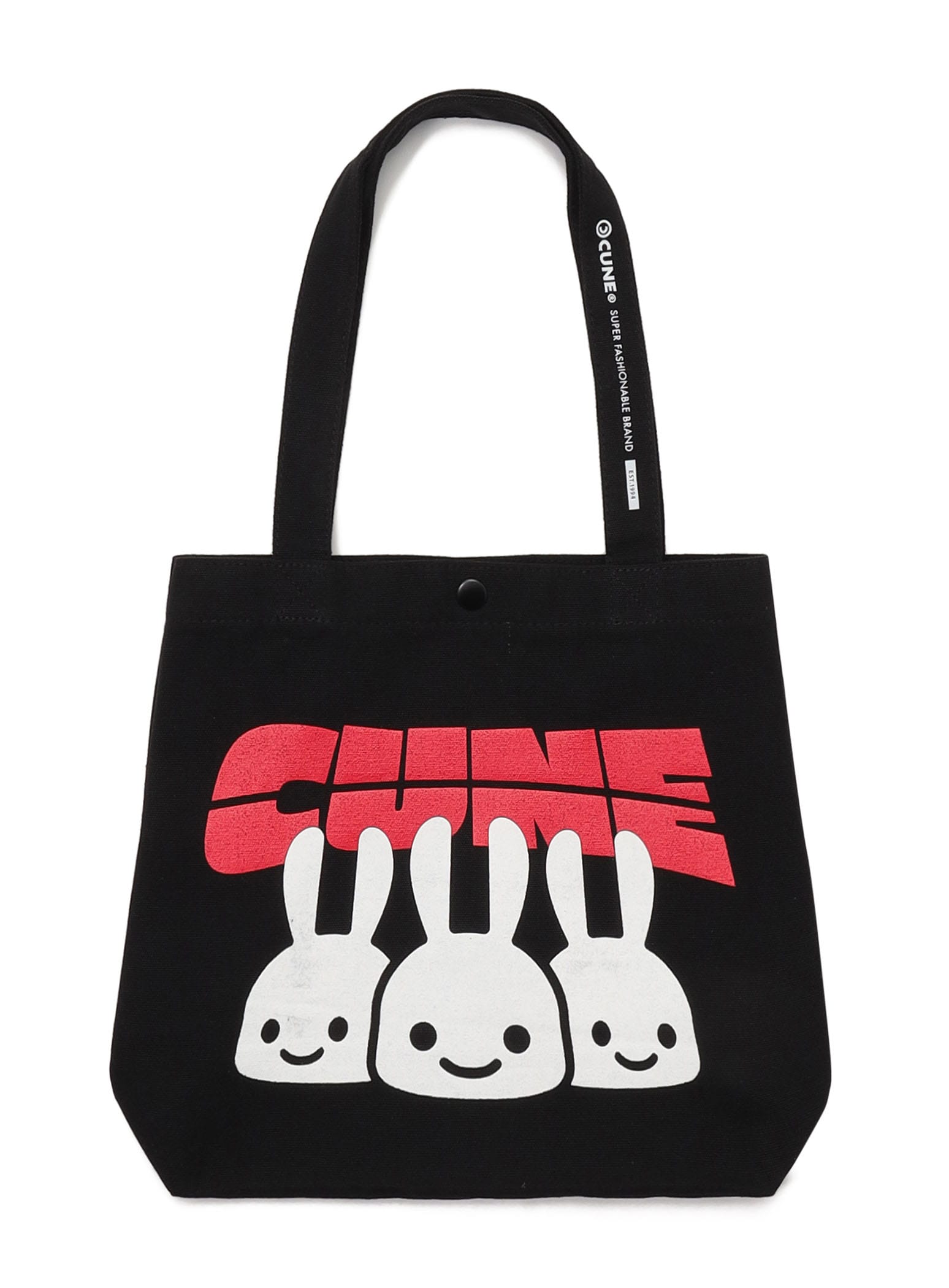 ベーシックコットントートバッグ 3匹｜ウサギがいる｜CUNE ONLINE STORE