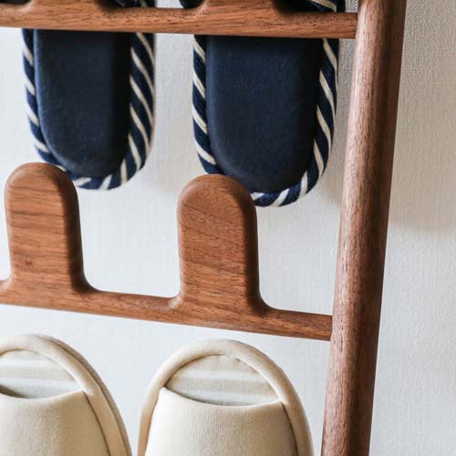 旭川家具 cosine コサイン リーフラック 国産クラフト 木製 スリッパ