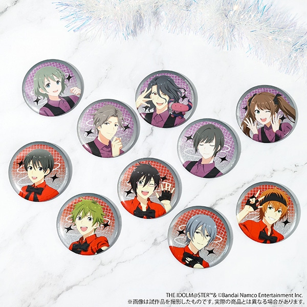 アイドルマスター SideM グリッター缶バッジ／水嶋咲 サマーマーケット