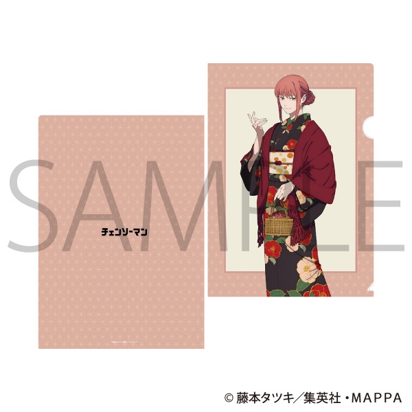 チェンソーマン クリアファイル／マキマ 和装: キャラグッズ