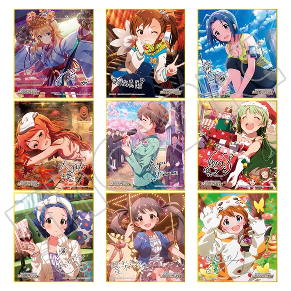 アイドルマスター ミリオンライブ！ ミニ色紙コレクション Angel vol.1