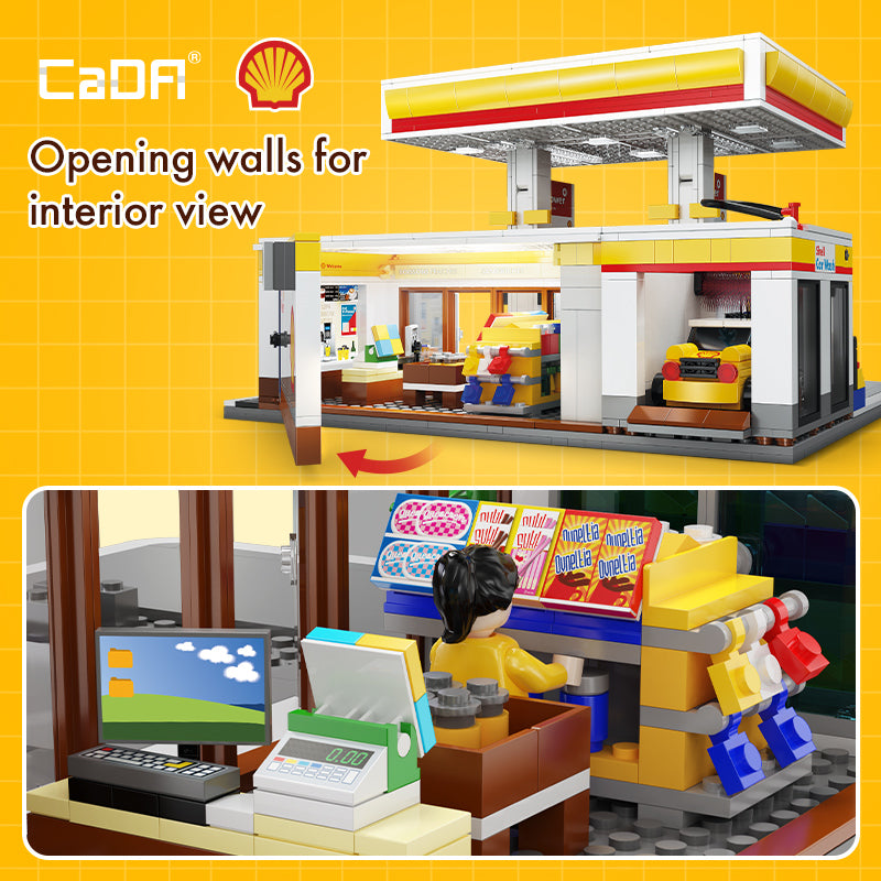 CaDA Shell Retail Station C66026W – Doublee_CaDA