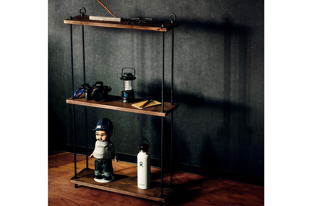 インダストリアルデザインなボルトラックをアイアンワイヤーで作って