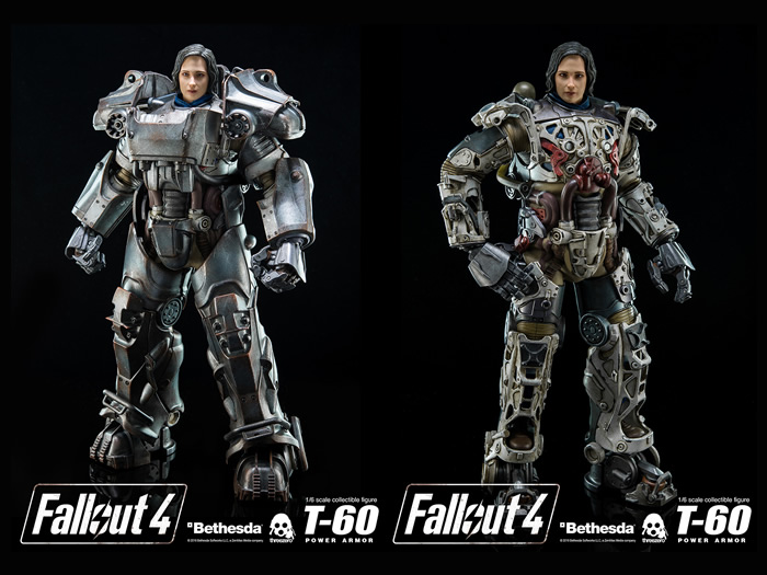 アトムキャッツ仕様の限定版を含むthreezero謹製の「Fallout 4」“T-60