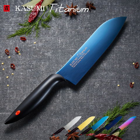 dショッピング |スミカマ 日本製 霞 KASUMI チタニウム 三徳包丁 18cm