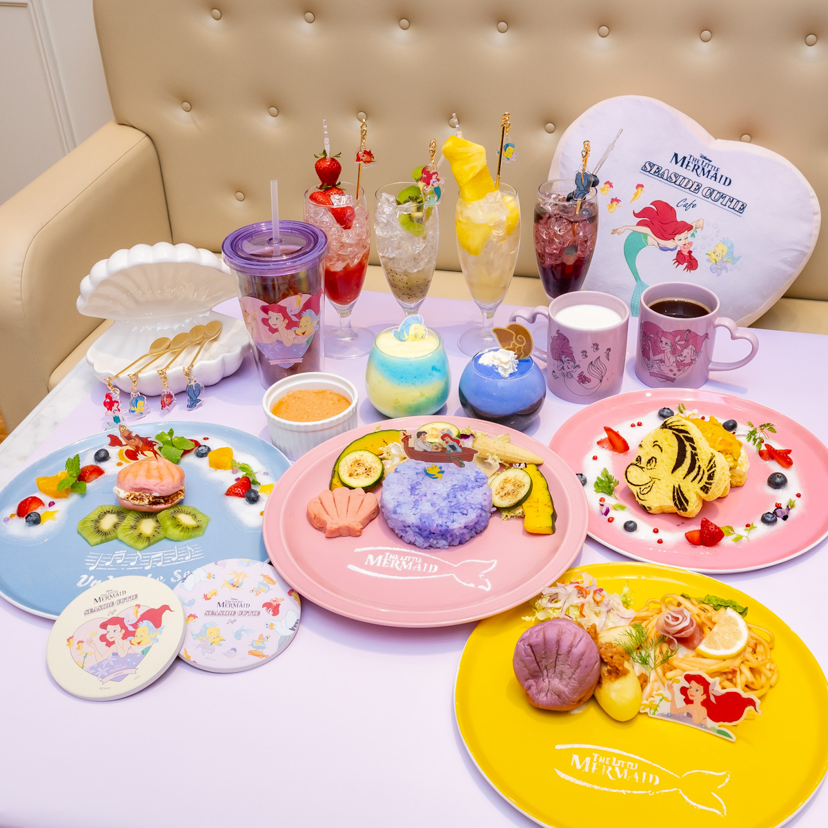 アリエルがテーマのファンタジーなカフェ！「リトル・マーメイド