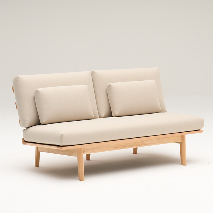 2人掛ソファ WG3012 ベージュ ピュアビーチ 通販 | 【公式】カリモク