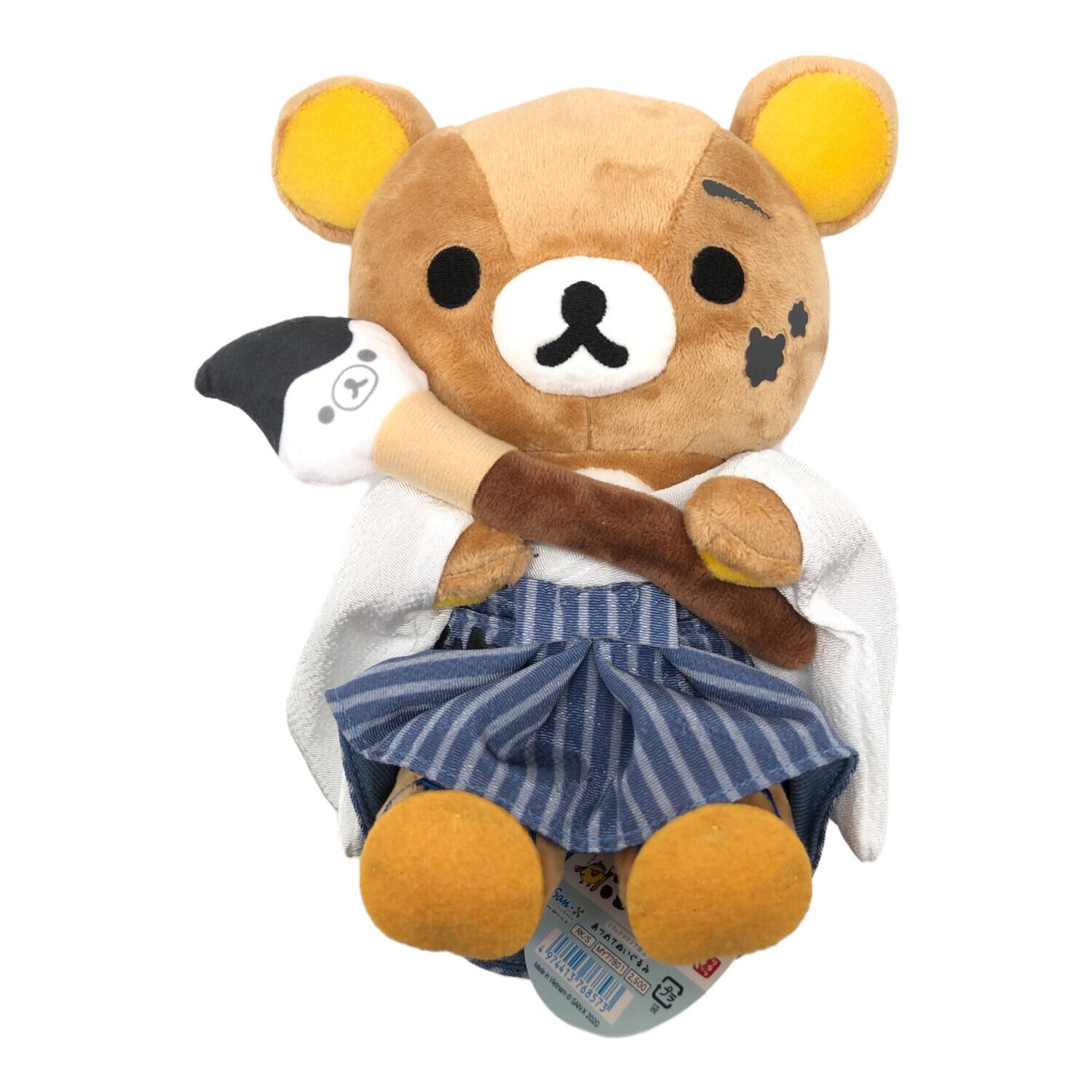 リラックマストア限定 書道家リラックマ あつめてぬいぐるみ