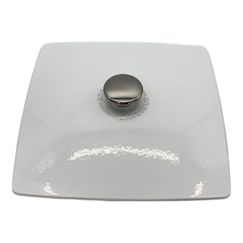 CHASSEUR (シャスール) 両手鍋 ホワイト 24cm 5.5L カロンド