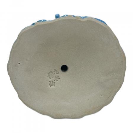 九谷焼 (クタニヤキ) 観音像 菊仙 ブルー｜トレファクONLINE