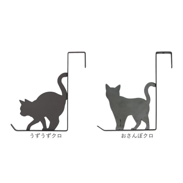 ドアフック おしゃれ ねこ 通販 ドアハンガー ハンガーフック 扉フック