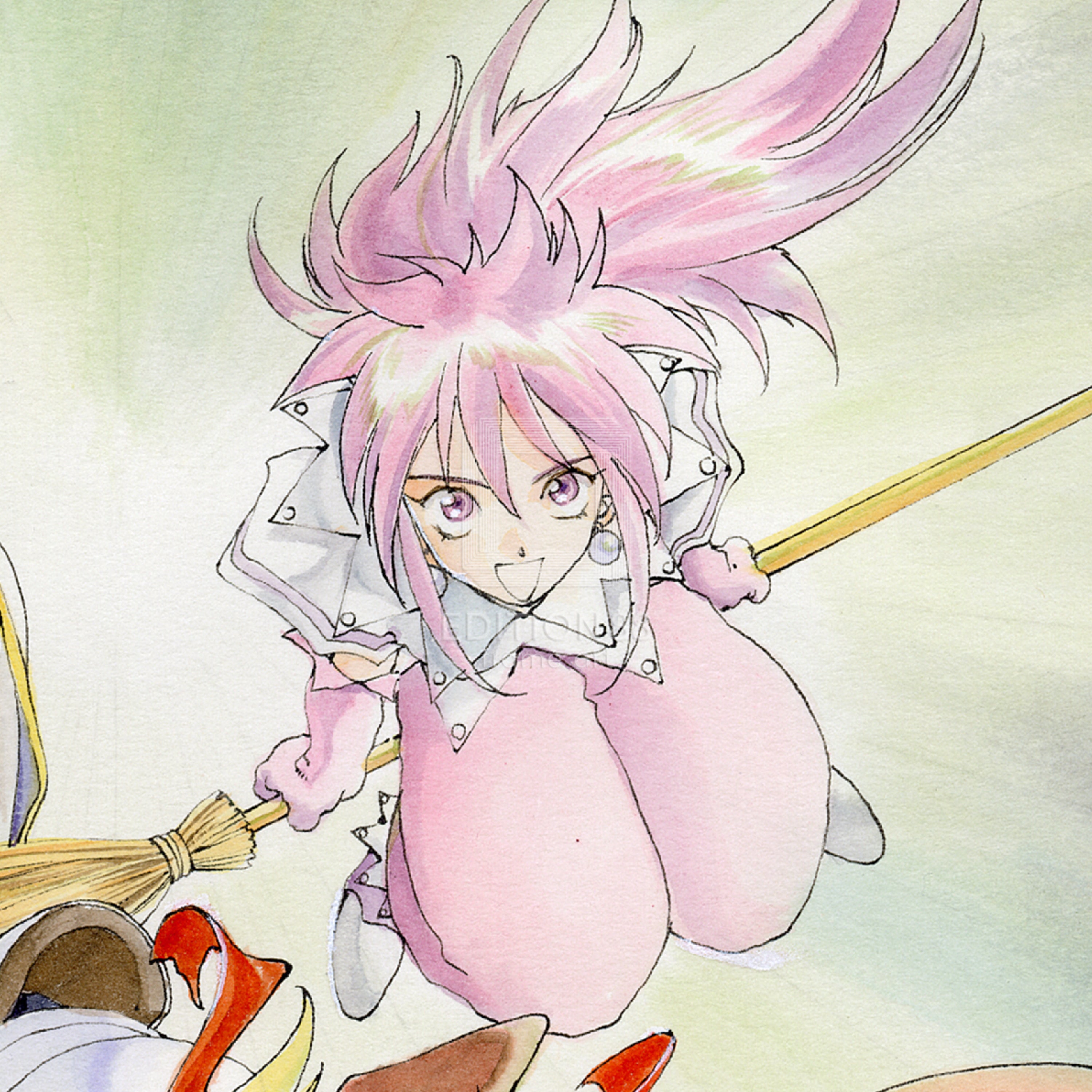 テイルズ オブ ファンタジア」88グラフ1/藤島康介（箔押しサイン入り）