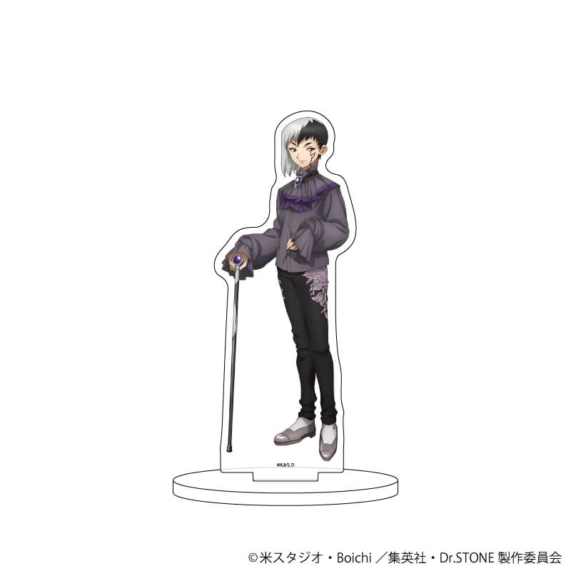 キャラアクリルフィギュア「Dr.STONE」28/あさぎりゲン(描き下ろし